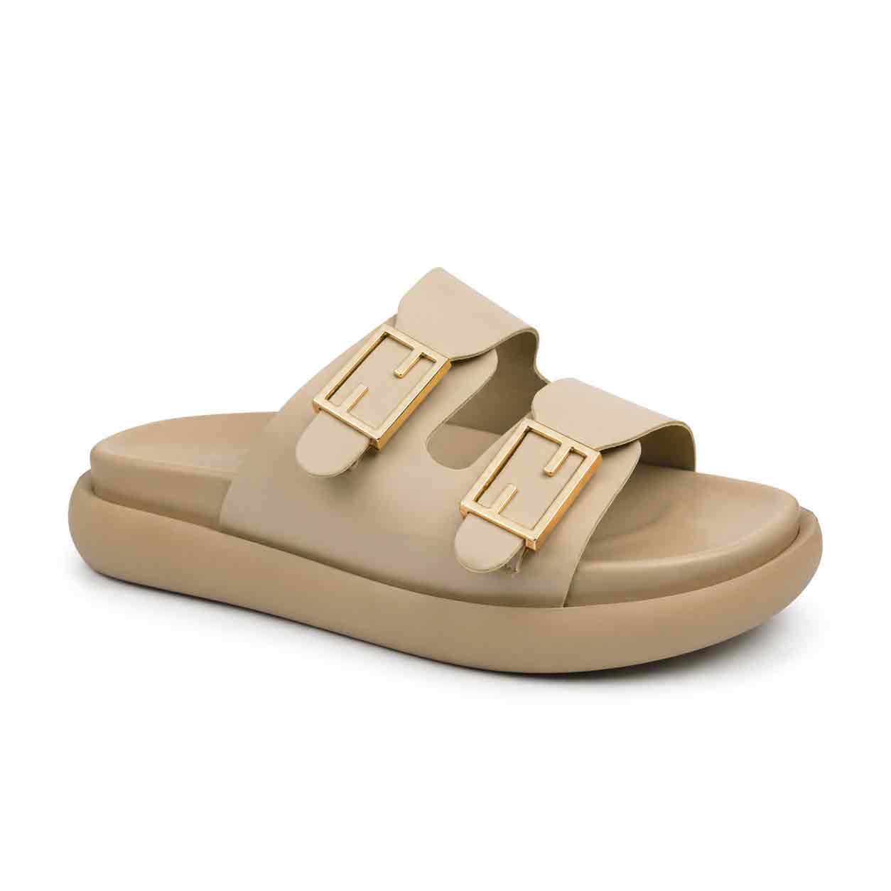 Sandale Compense pour femme 8099 beige Sandales médicales femme Maroc
